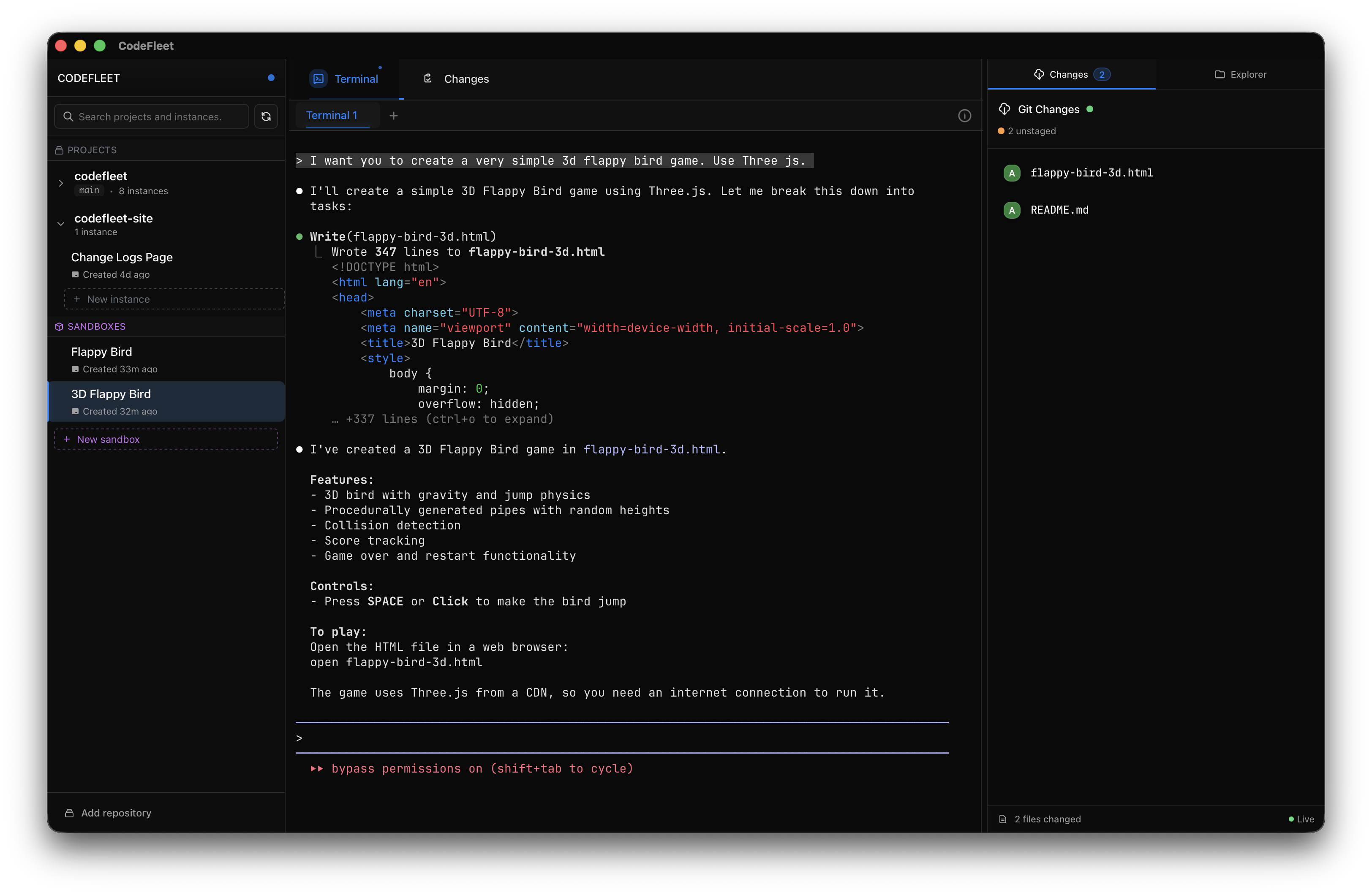 CodeFleet Dashboard Preview